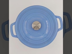 ολλανδικός φούρνος χυτοσιδήρου σμάλτων