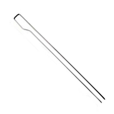 29.2 X 2.8CM καθορισμένο 6Pcs δίκρανο Kebab κρέατος σχαρών βελόνων ΣΧΑΡΏΝ στρατοπέδευσης Cookware