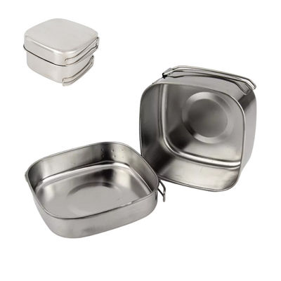 Μαγειρεύοντας καθορισμένο ανοξείδωτο 4pcs/Set cOem &amp; στρατοπέδευσης του Stanley ODM