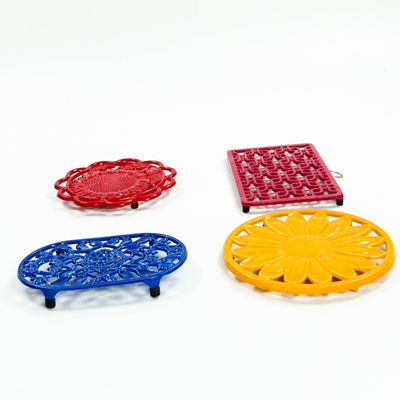 Burger χυτοσιδήρου 18x0.9cm επαγγελματικός Τύπος 7 ίντσα που καρυκεύεται προ