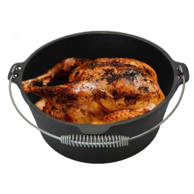 Χυτοσίδηρος Ολλανδικός Φούρνος Pre Season Camp Chef Ολλανδικός Φούρνος 5 Quart με καπάκι