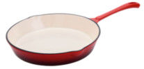 8 ίντσα γύρω από χυτοσιδήρου βαθύ Fryer Stovetop χυτοσιδήρου cOem Skillet παν