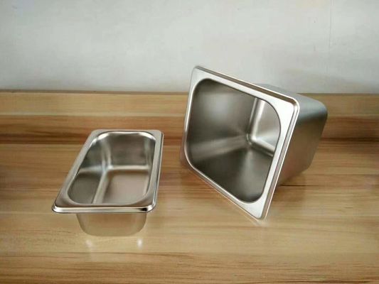 το ανοξείδωτο Cookware 325×265×150mm θέτει τα εμπορικά τηγάνια ξενοδοχείων για την εξυπηρέτηση των τροφίμων