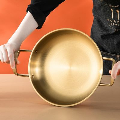Gloden 304 επιφάνεια μη ραβδιών δοχείων αποθεμάτων ανοξείδωτου για τον ευκολότερο καθαρισμό