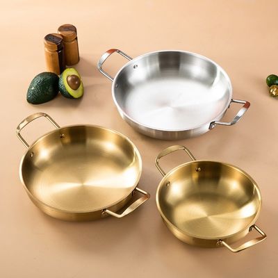 Gloden 304 επιφάνεια μη ραβδιών δοχείων αποθεμάτων ανοξείδωτου για τον ευκολότερο καθαρισμό