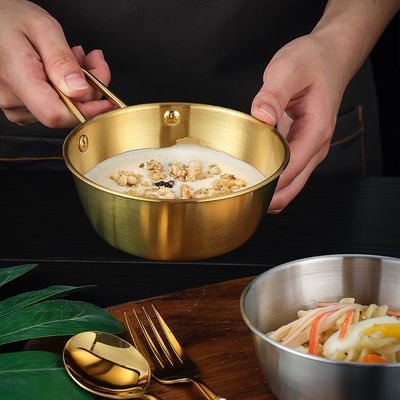 304 κύπελλο συνόλων Cookware ανοξείδωτου για την εξυπηρέτηση Makgeolli