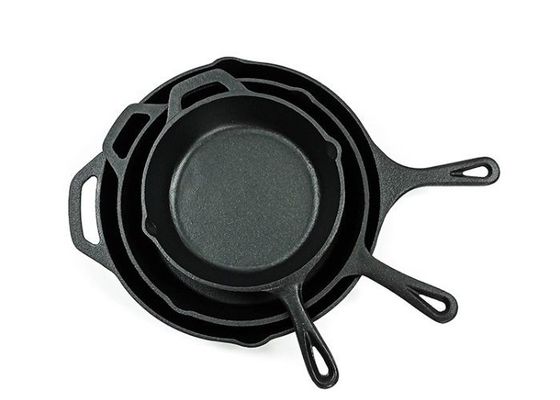 12 βαθύ Fryer μεγάλο Skillet χυτοσιδήρου ίντσας για τα οικογενειακά γεύματα