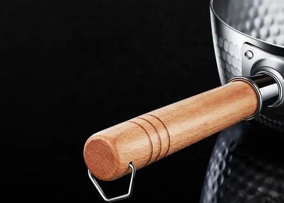 το ανοξείδωτο Cookware 20/22cm θέτει την κατσαρόλλα ανοξείδωτου 304 με το καπάκι γυαλιού