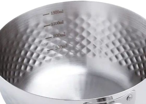 το ανοξείδωτο Cookware 20/22cm θέτει την κατσαρόλλα ανοξείδωτου 304 με το καπάκι γυαλιού
