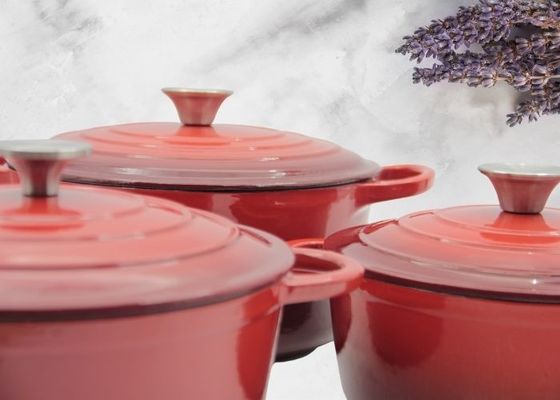 Casserole χυτοσιδήρου σμάλτων Stew χυτοσιδήρου δοχείο για το σκεύος για την κουζίνα