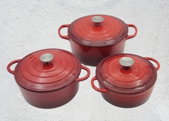 Casserole χυτοσιδήρου σμάλτων Stew χυτοσιδήρου δοχείο για το σκεύος για την κουζίνα