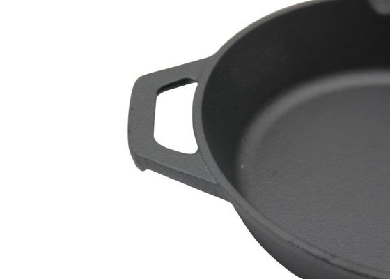 12 βαθύ Fryer μεγάλο Skillet χυτοσιδήρου ίντσας για τα οικογενειακά γεύματα