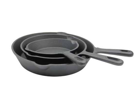10 τηγάνι Skillet χυτοσιδήρου ίντσας για Searing, ψήσιμο, τηγάνισμα - προ-που καρυκεύεται