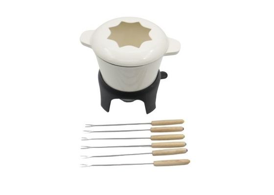 Fondue τυριών επιστρώματος σμάλτων συνήθειας δοχεία ραβδί 1,5 τετάρτου γαλλονιού μη