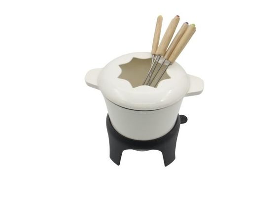 Fondue τυριών επιστρώματος σμάλτων συνήθειας δοχεία ραβδί 1,5 τετάρτου γαλλονιού μη
