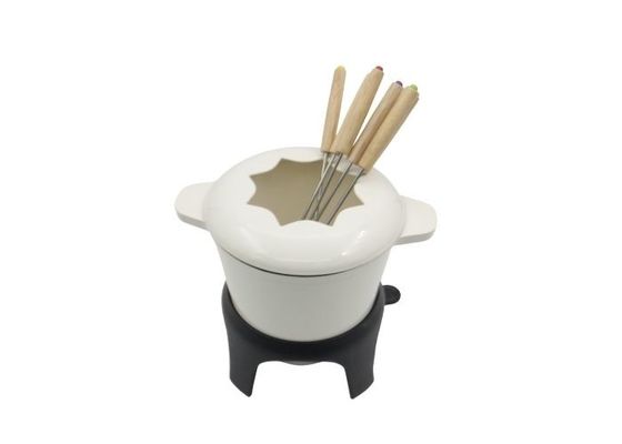 Fondue τυριών επιστρώματος σμάλτων συνήθειας δοχεία ραβδί 1,5 τετάρτου γαλλονιού μη