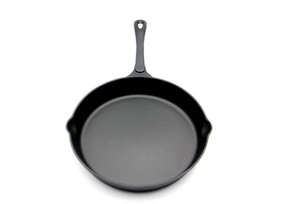 6,3 ίντσα καρύκεψε προ το χυτοσίδηρο Skillet για το υπαίθριο μαγείρεμα