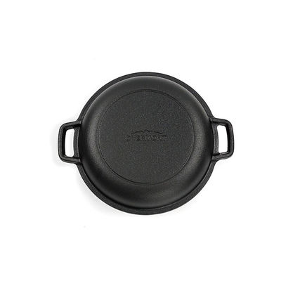 Casserole 4.8L χυτοσιδήρου 26cm ολλανδικός φούρνος 2 χυτοσιδήρου σε 1 εύκολη λαβή