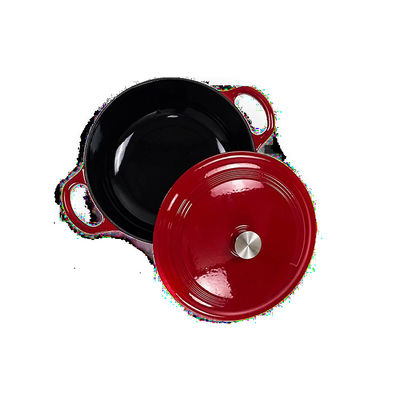 7 σύνολα Cookware χυτοσιδήρου κομματιού που σμαλτώνονται για εσωτερικός και υπαίθριος