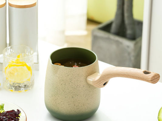Teapot μη ραβδιών αργιλίου 30cm με τη μετακινούμενη βάση λαβών και επαγωγής