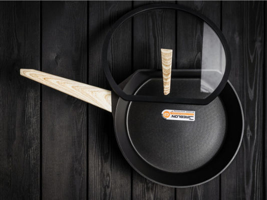 11Inch αργίλιο Cookware που τηγανίζει παν βαρέων καθηκόντων με τη βάση ανοξείδωτου