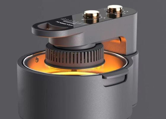 ΝΕΟ Fryer αέρα 5L μαύρο μαγειρεύει γρήγορα 22*29.5cm