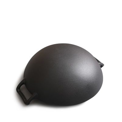 Βιντέο 32/36cm χυτοσίδηρο Wok με διπλά αυτιά