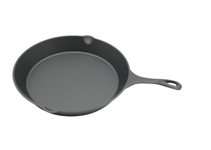 Στρογγυλός χυτοσίδηρος Skillet προ-που καρυκεύεται: Τελειοποιήστε για το σπίτι που μαγειρεύει και υπαίθριο ψήνοντας 10 ίντσα/12 ίντσα στη σχάρα