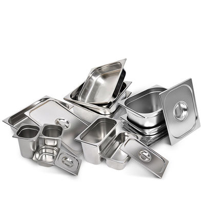 Το ανοξείδωτο Cookware βαθμού τροφίμων θέτει για πολλές χρήσεις 6 στο τηγάνι ξενοδοχείων